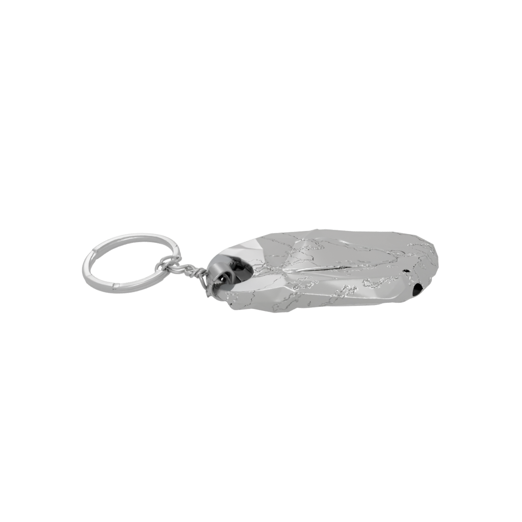 Low-Poly Layered Whistle Keyfob