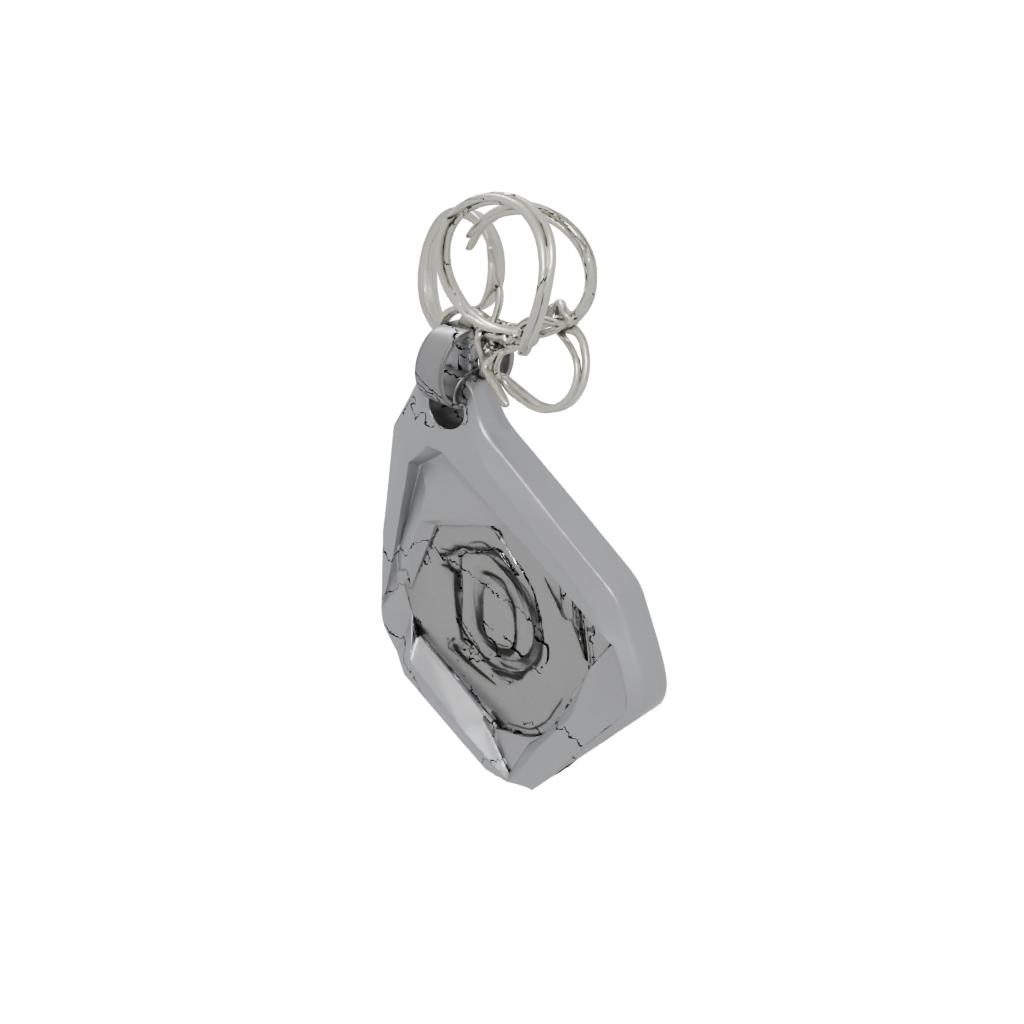 Low-Poly Outline Monogram Initial D