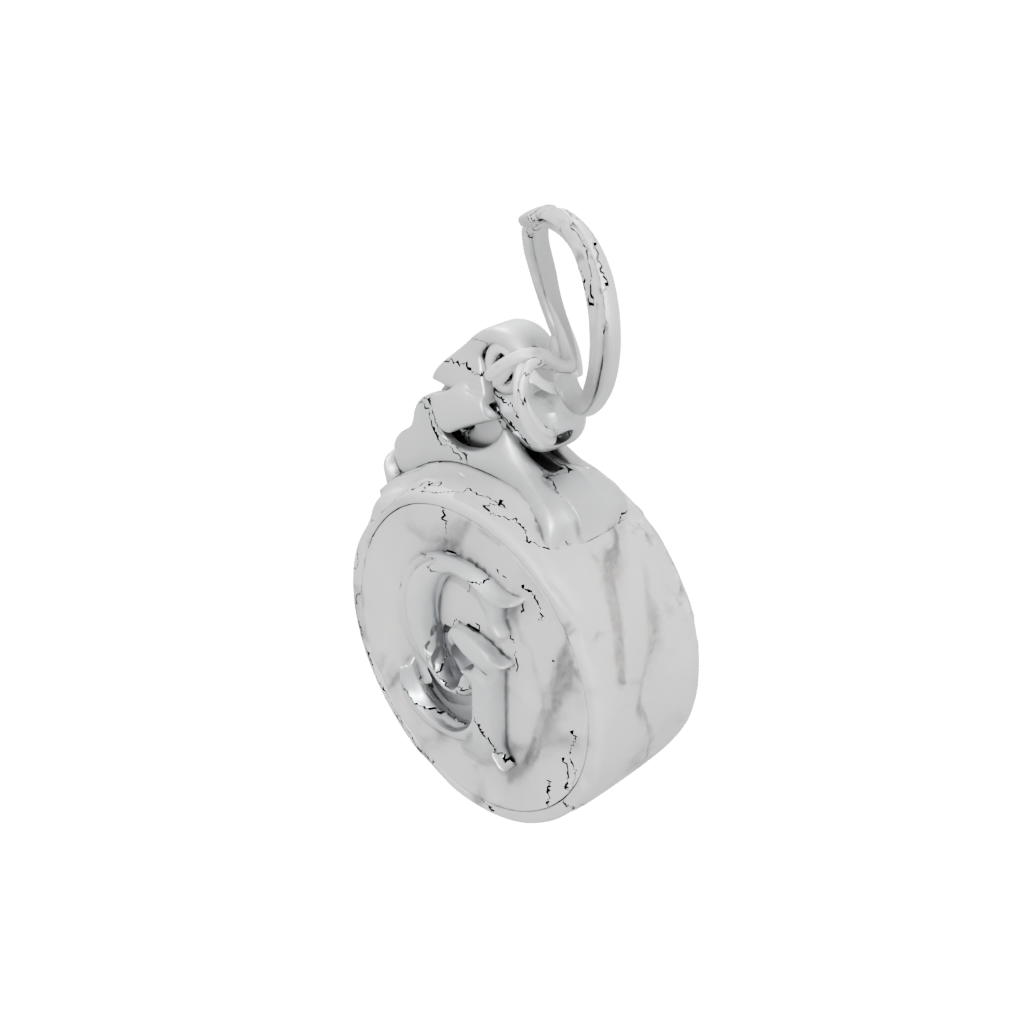 Marble 3D Monogram Initial G