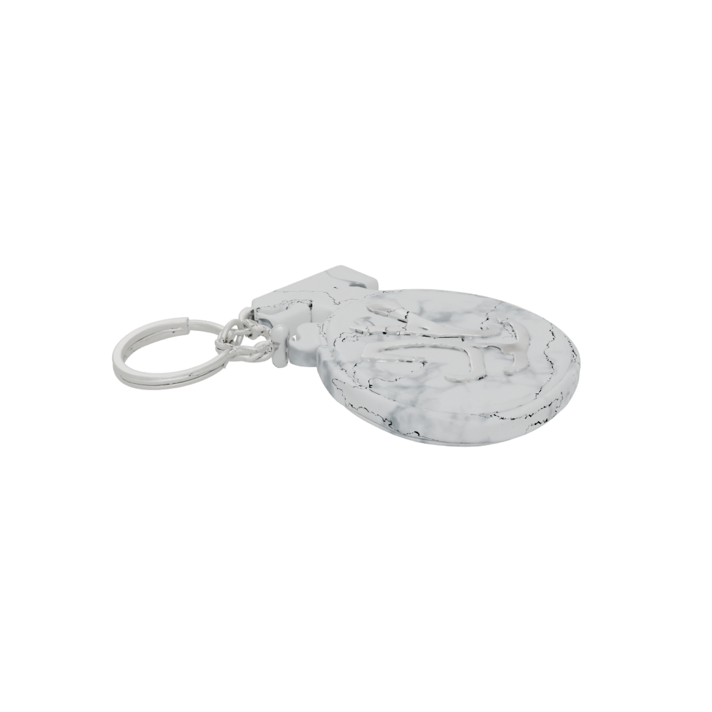 Marble 3D Monogram Initial Y