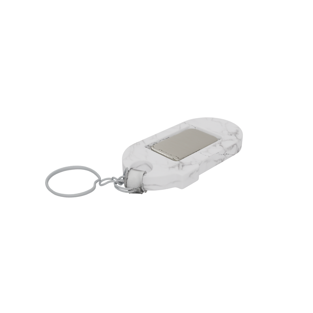 Marble Bottle Opener Tag