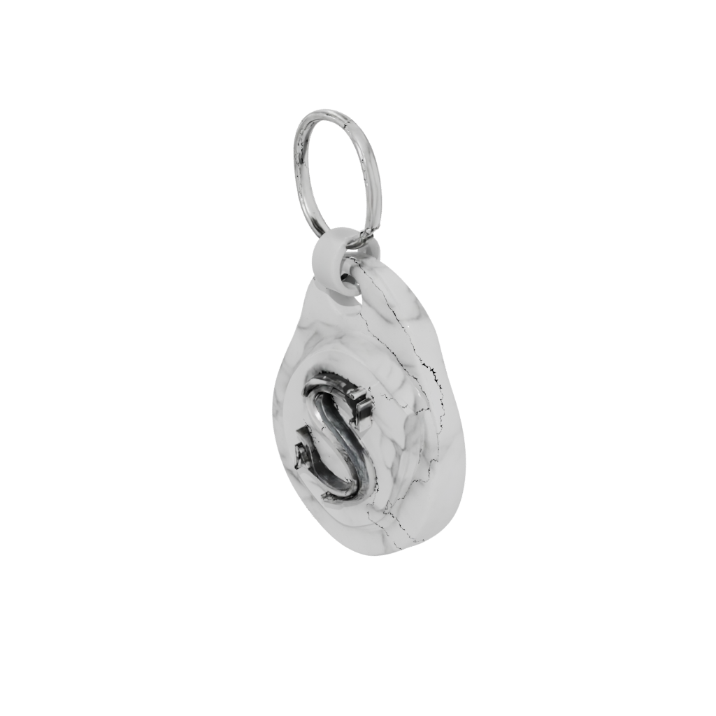Marble Monogram Initial S