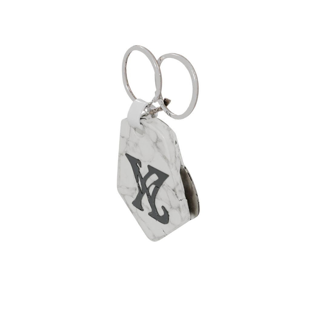 Marble Monogram Initial Y