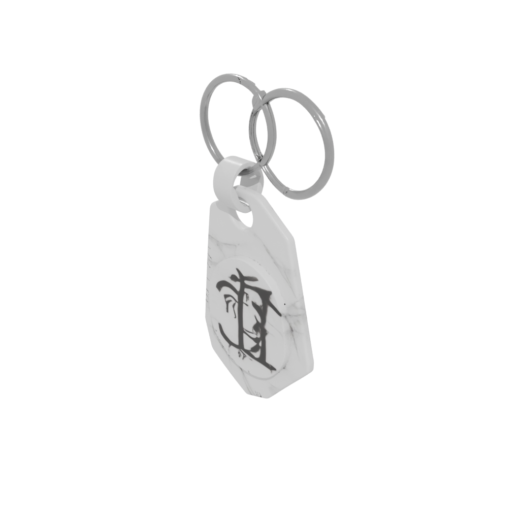 Marble Layered Monogram Initial T