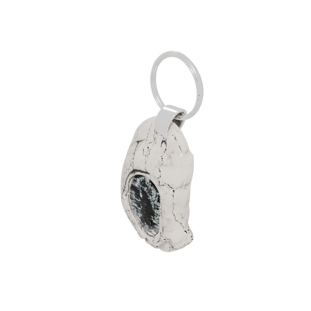 Marble Outline Monogram Initial N