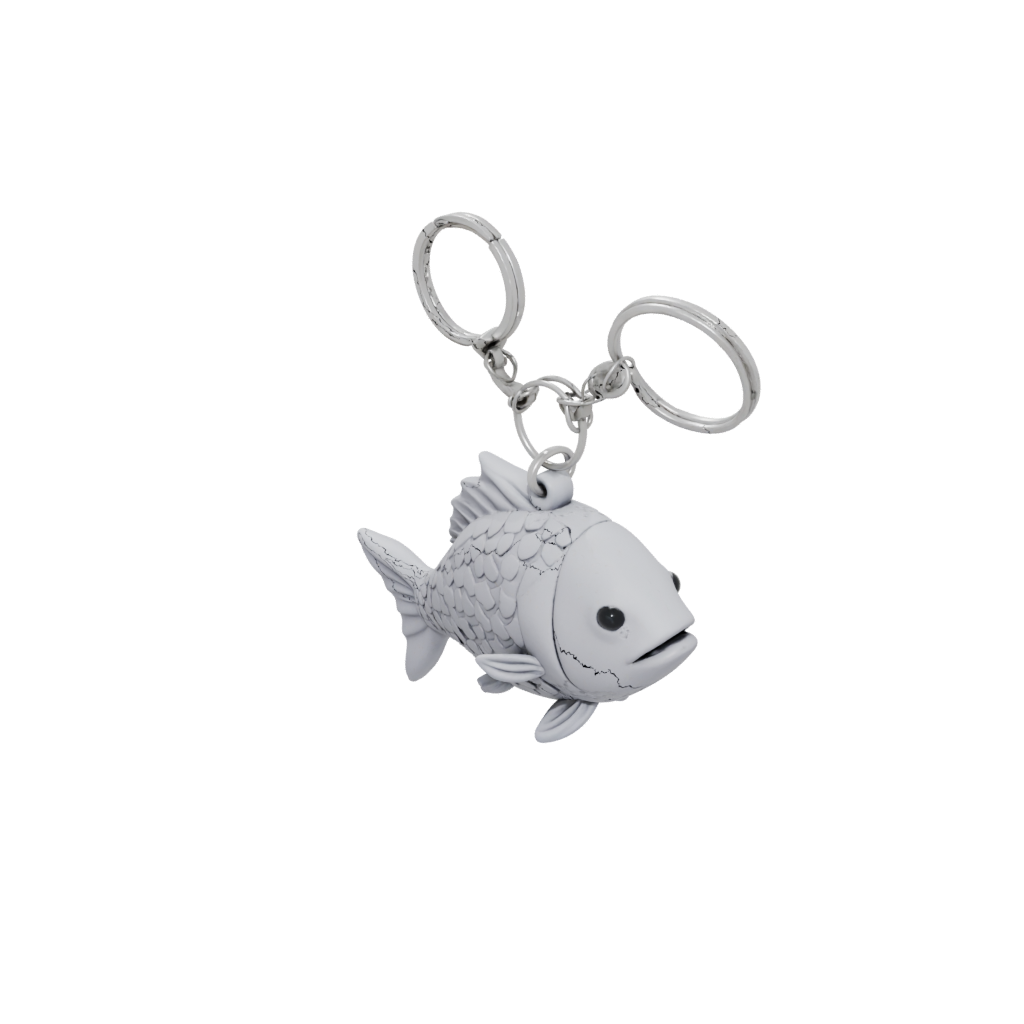 Mini 3D Fish Charm