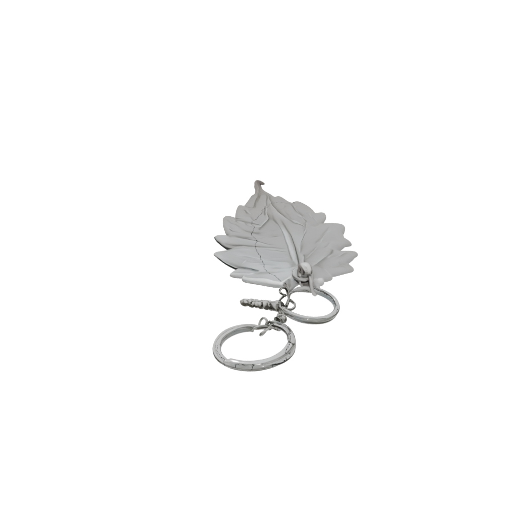 Mini 3D Leaf Charm