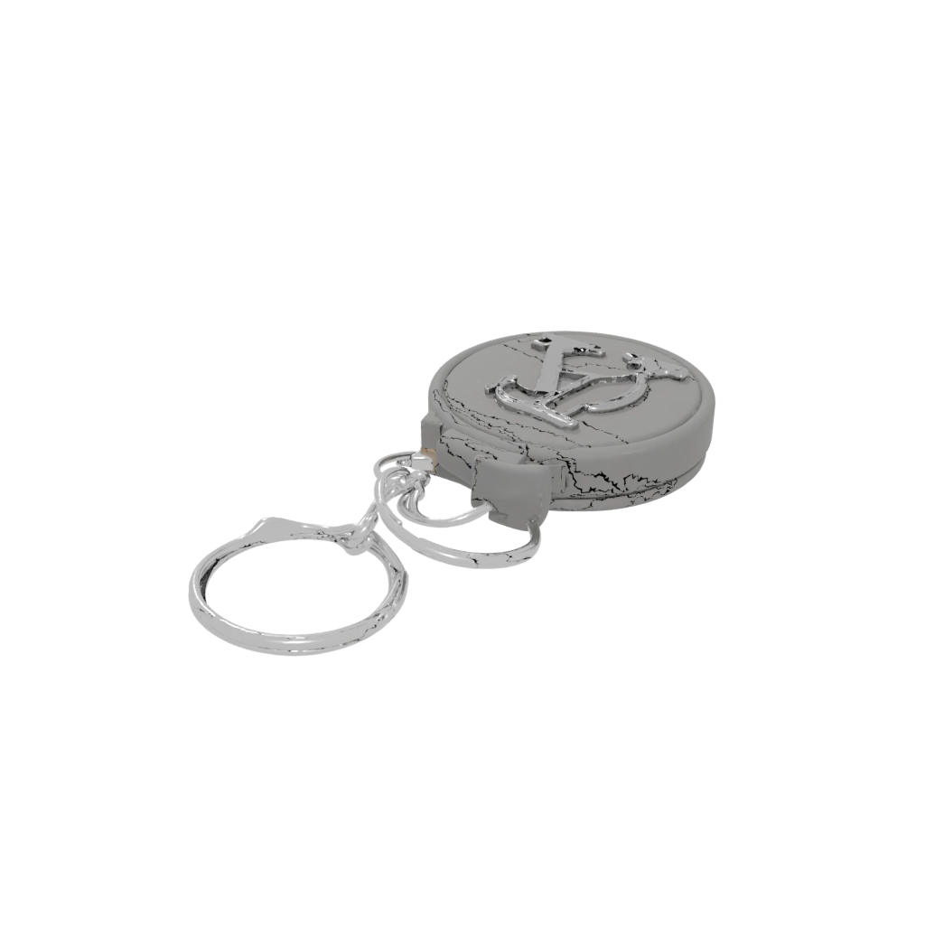 Mini 3D Monogram Initial A