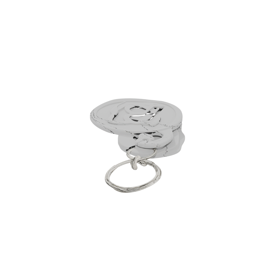 Mini 3D Monogram Initial B