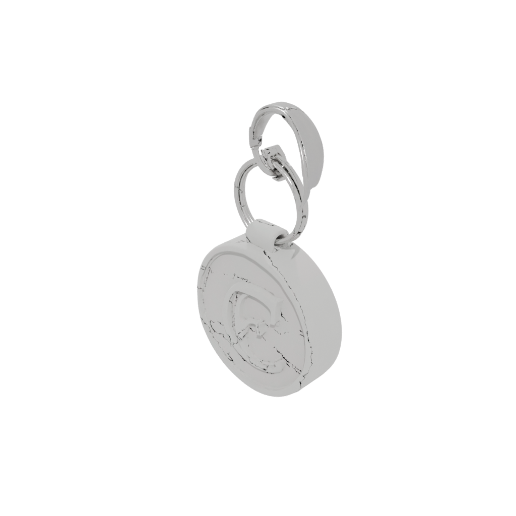 Mini 3D Monogram Initial C
