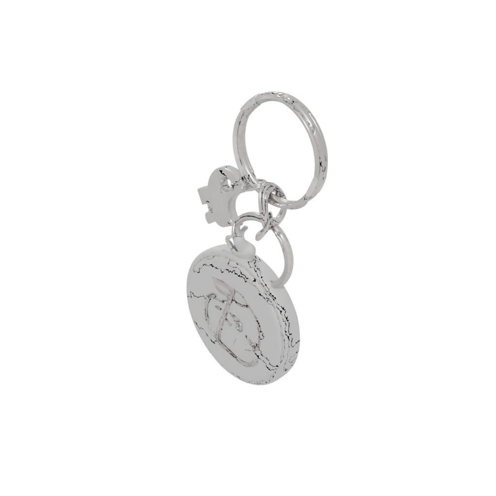Mini 3D Monogram Initial F