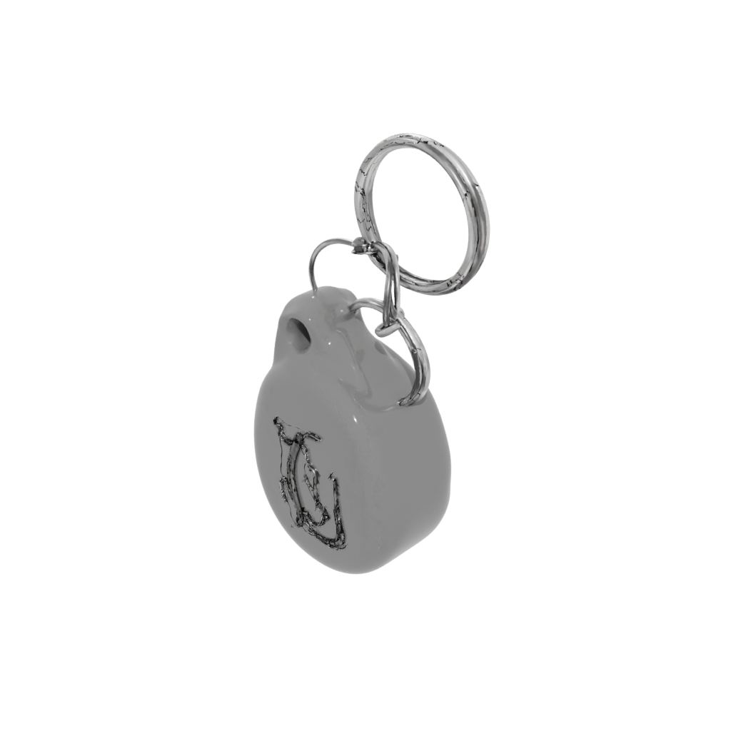 Mini 3D Monogram Initial I