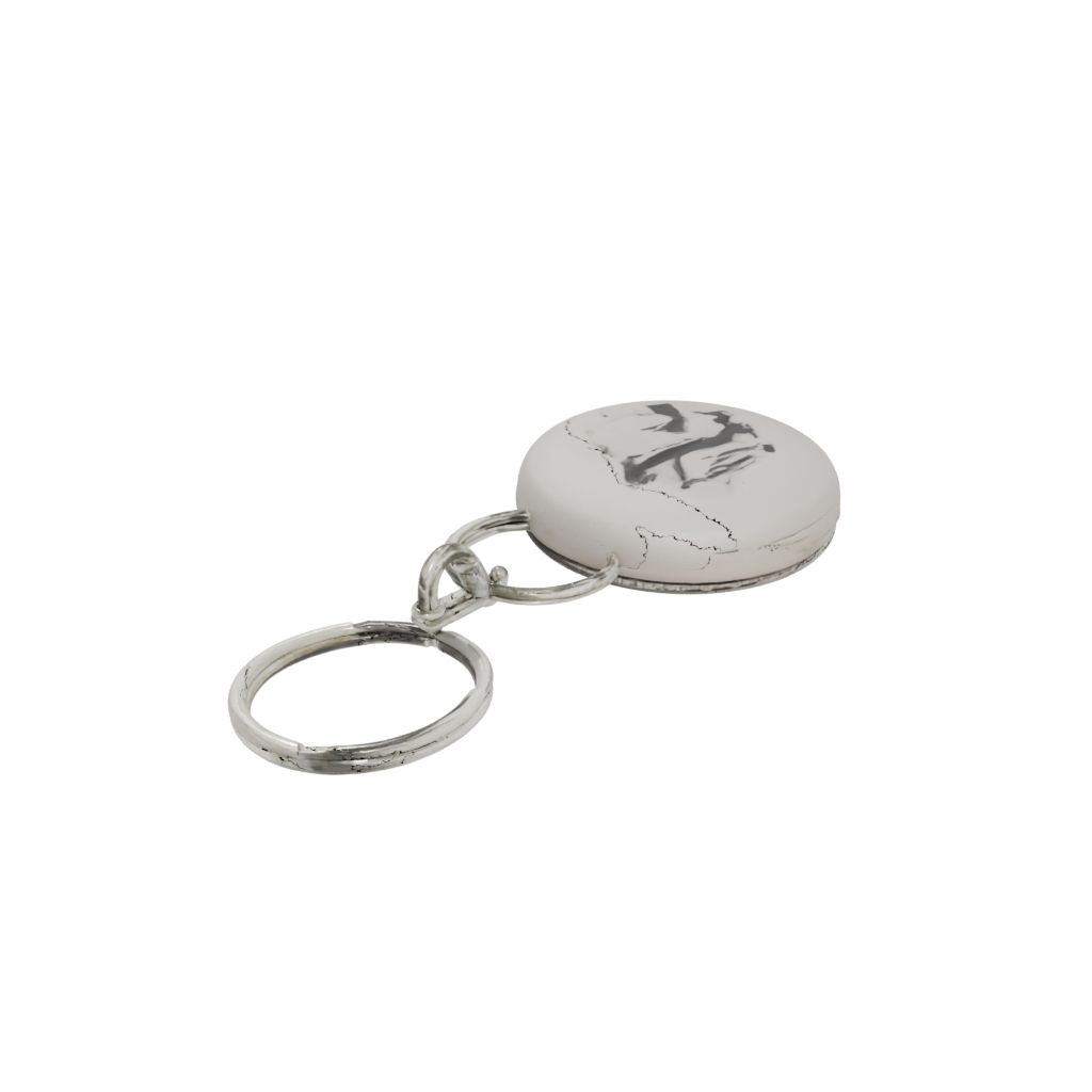 Mini 3D Monogram Initial K