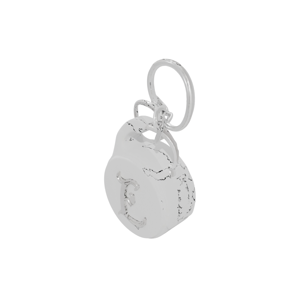 Mini 3D Monogram Initial L