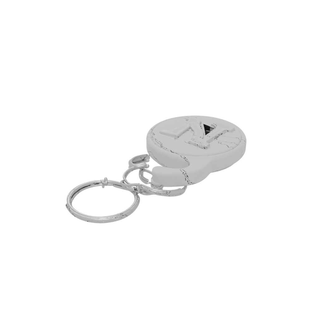 Mini 3D Monogram Initial N
