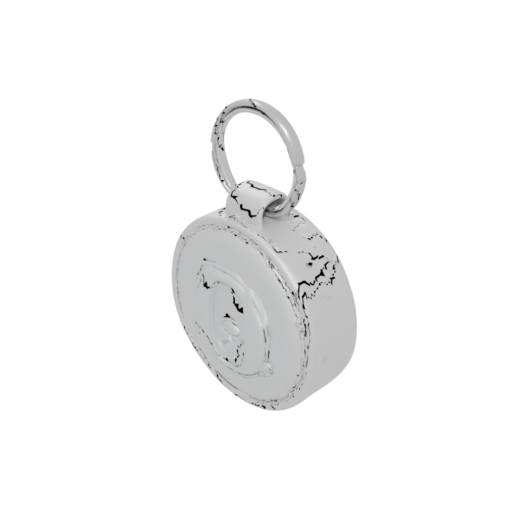 Mini 3D Monogram Initial O
