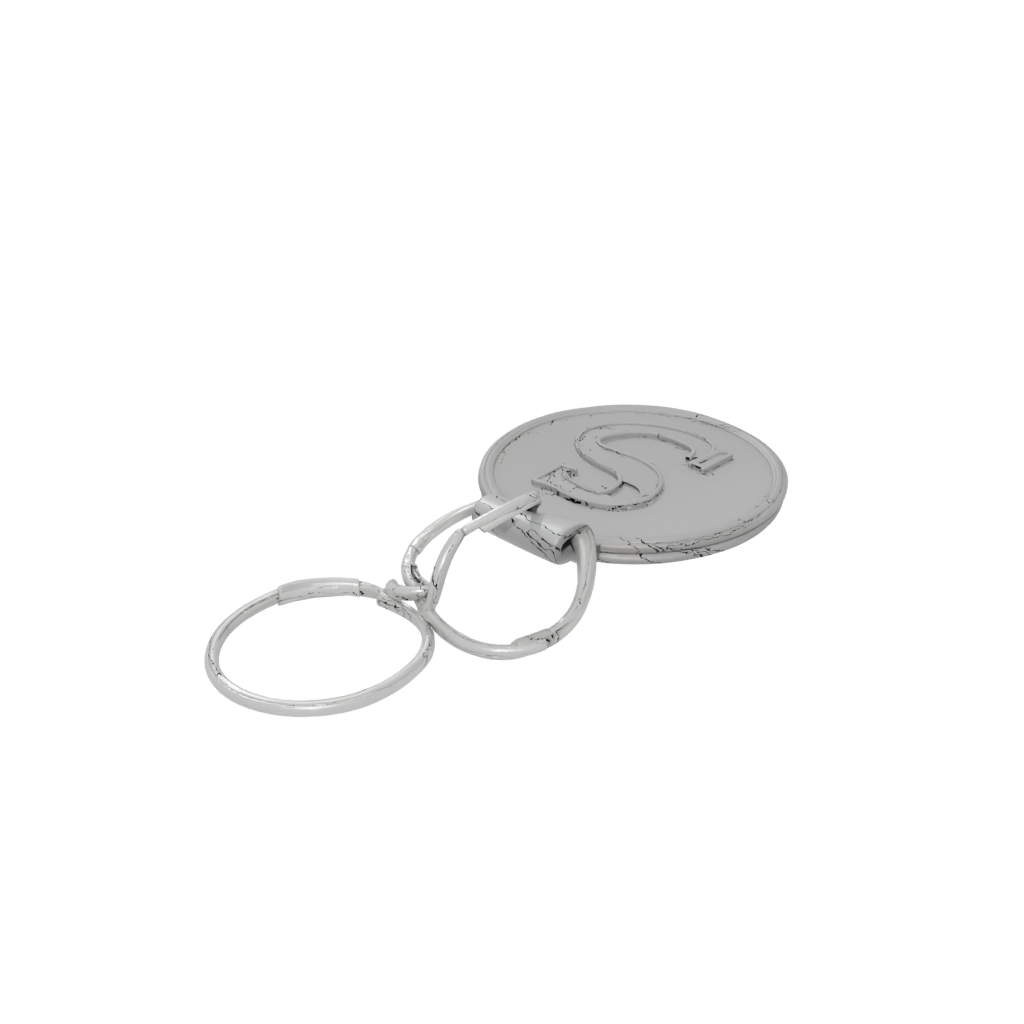 Mini 3D Monogram Initial S