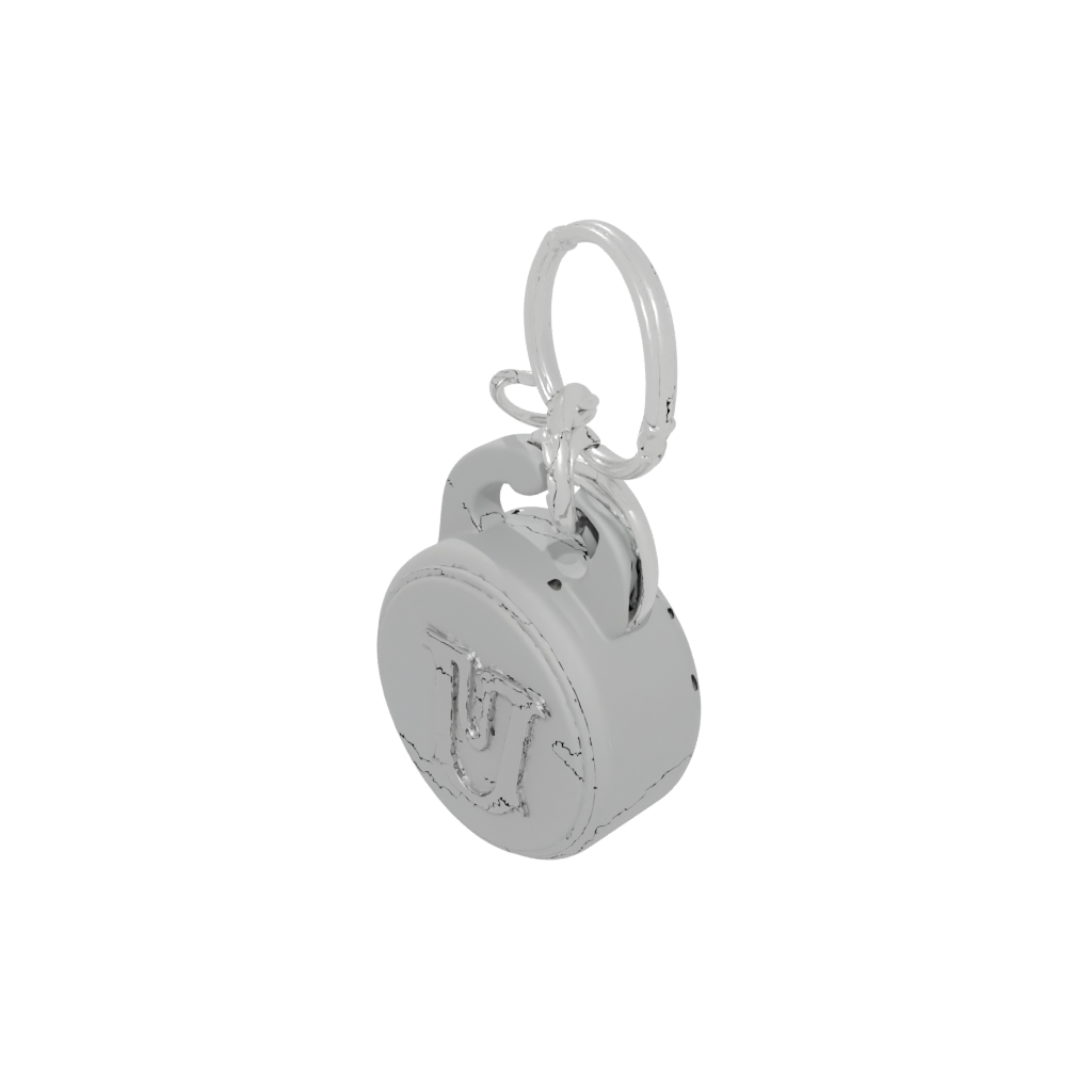 Mini 3D Monogram Initial U