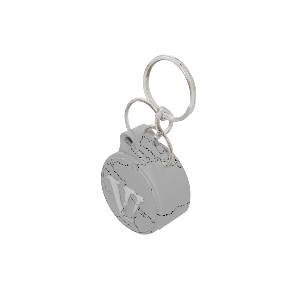 Mini 3D Monogram Initial V