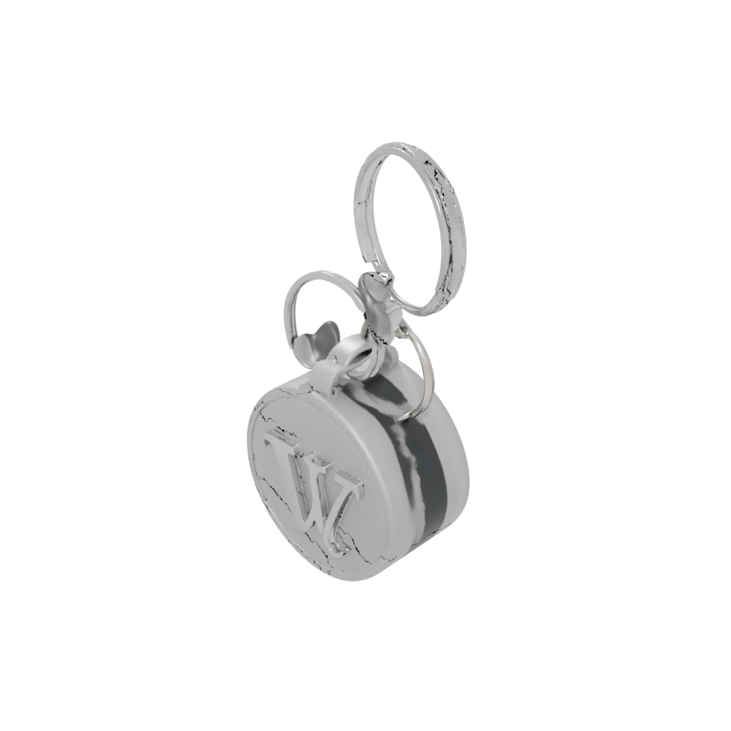 Mini 3D Monogram Initial W