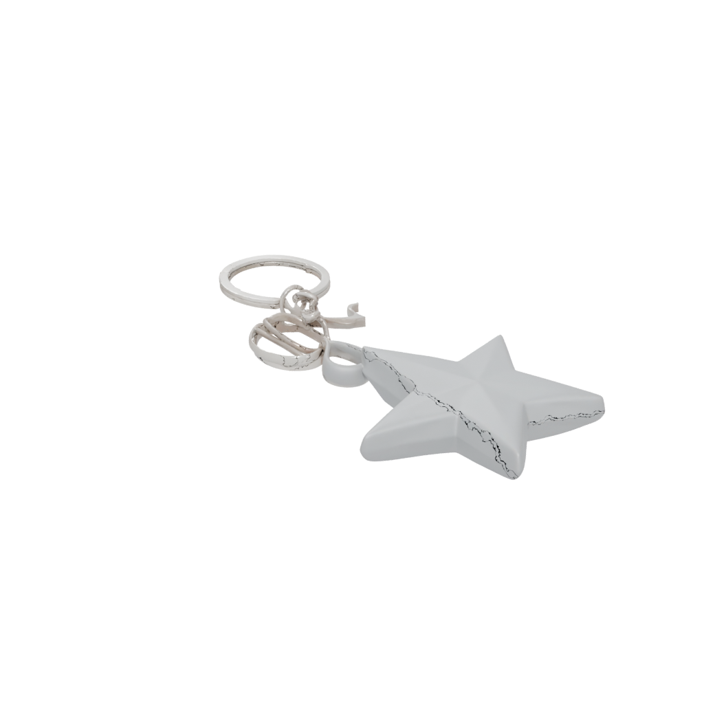 Mini 3D Star Charm