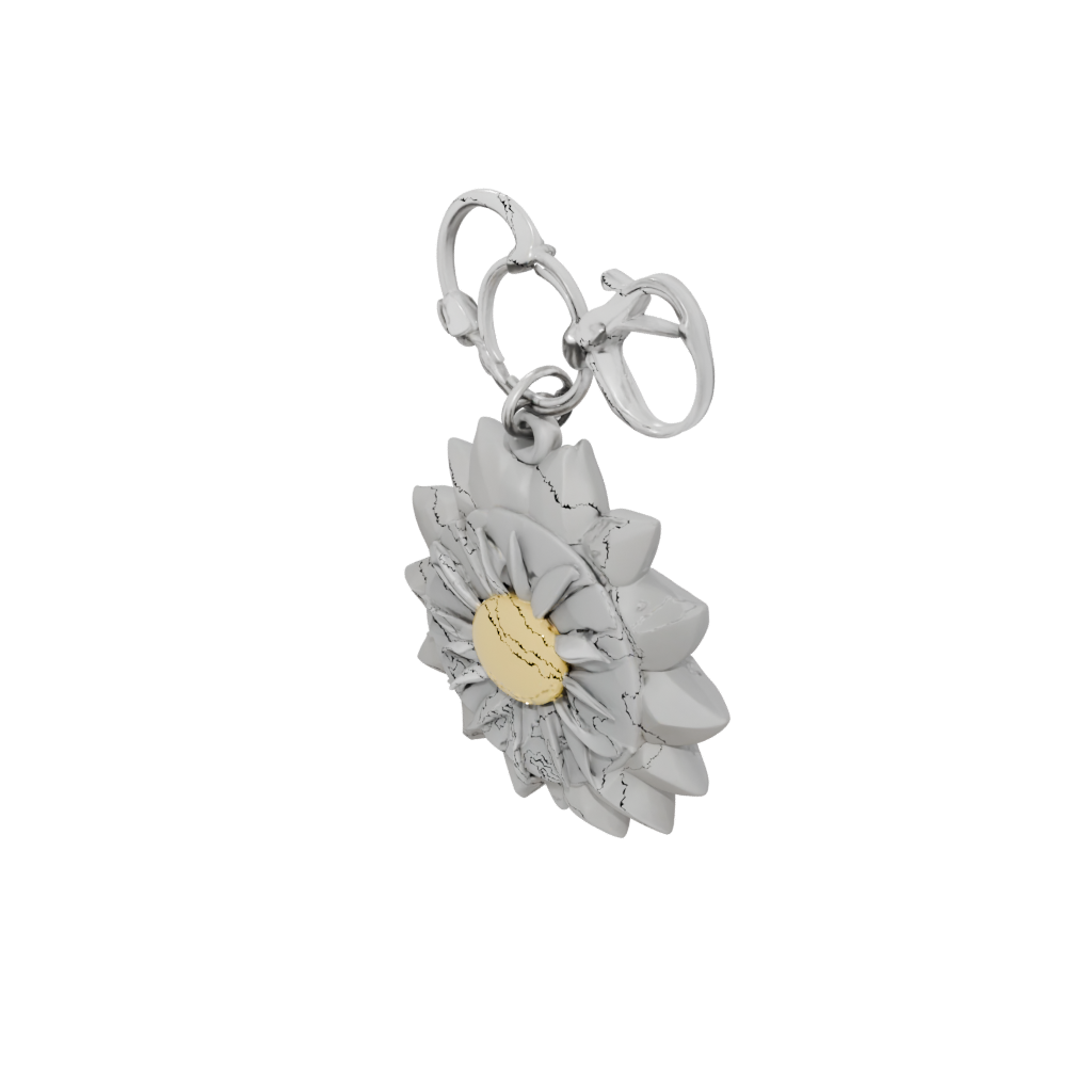 Mini 3D Sun Charm