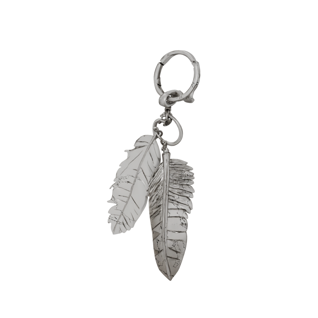 Mini Feather Charm