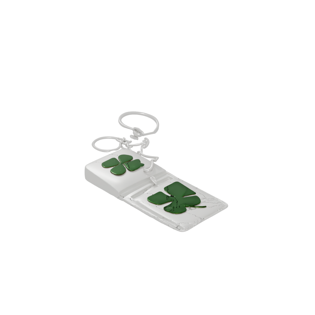 Mini Four-Leaf Clover Charm