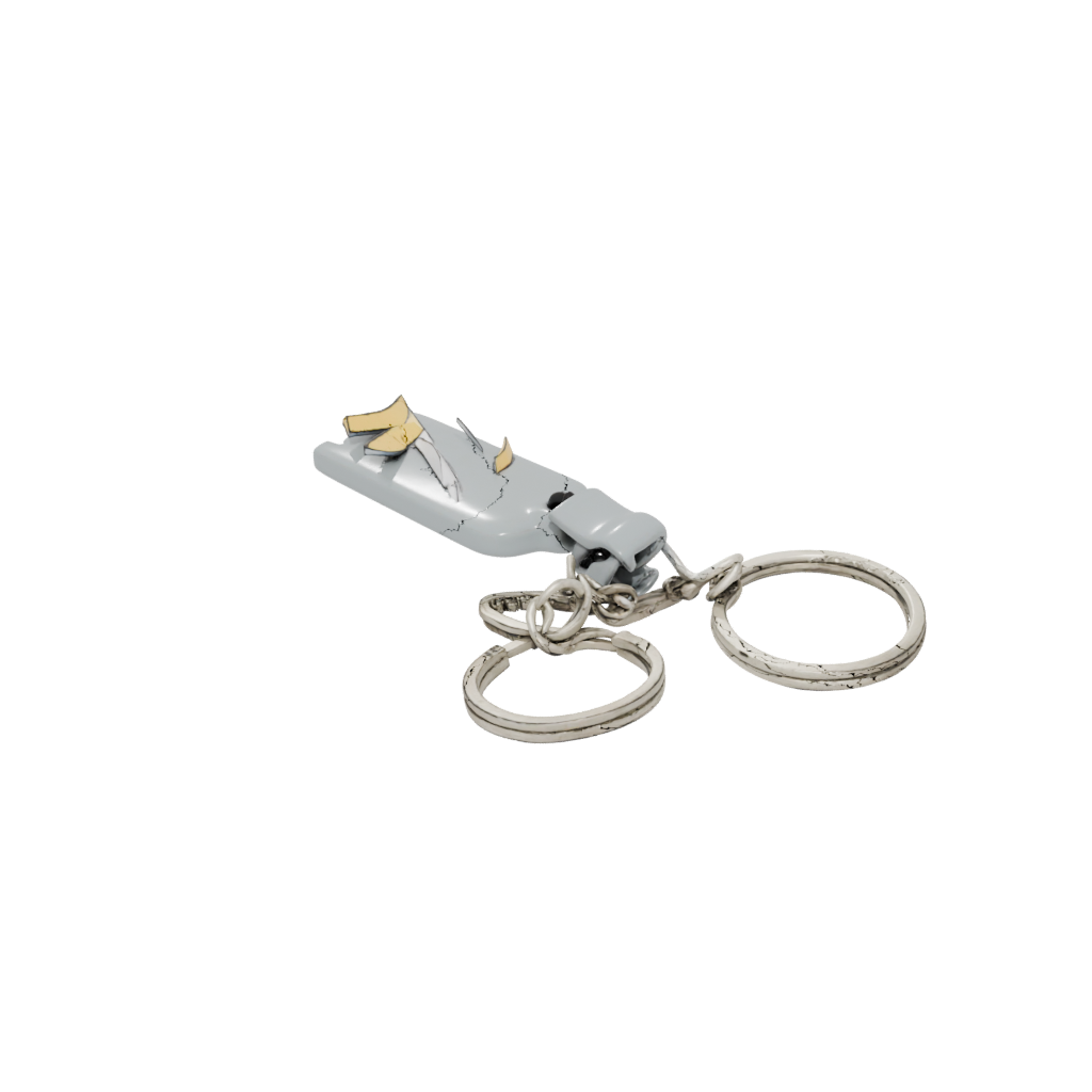 Mini Layered Lightning Bolt Charm