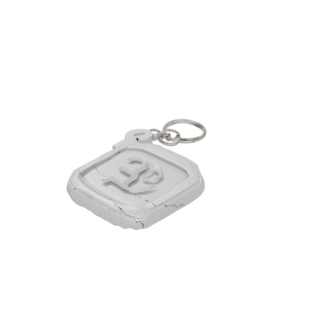 Mini Layered Monogram Initial E