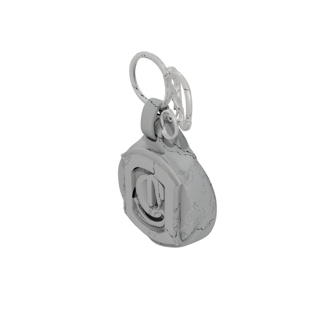 Mini Layered Monogram Initial U