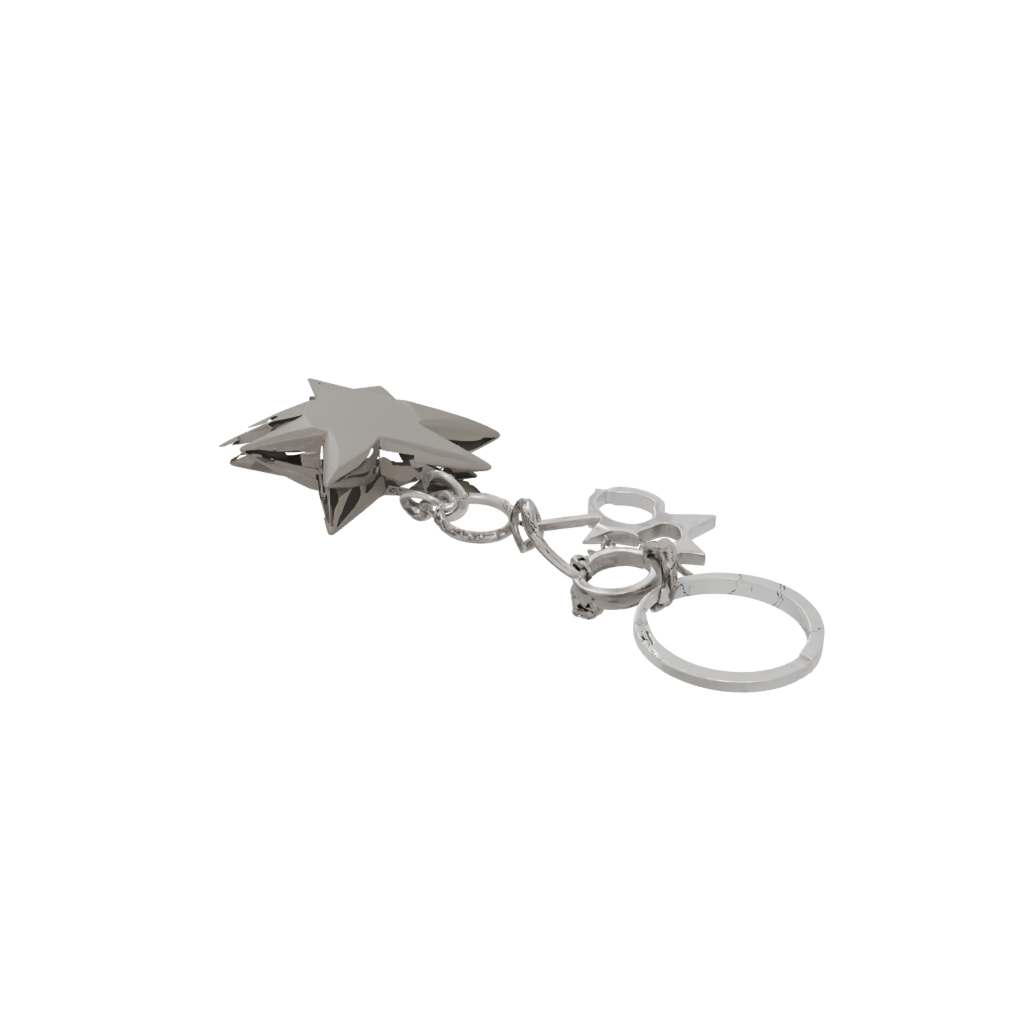 Mini Layered Star Charm