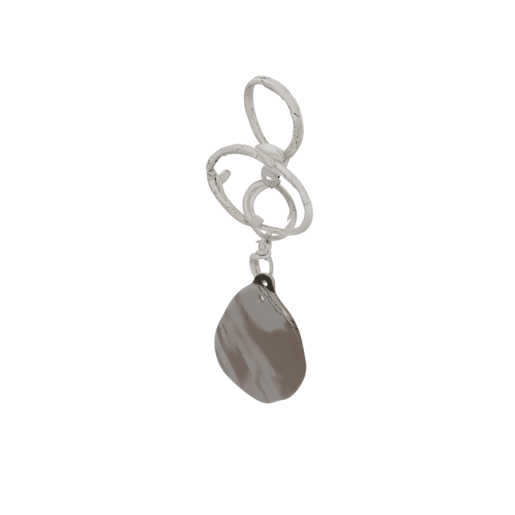 Mini Outline Cat Silhouette Charm