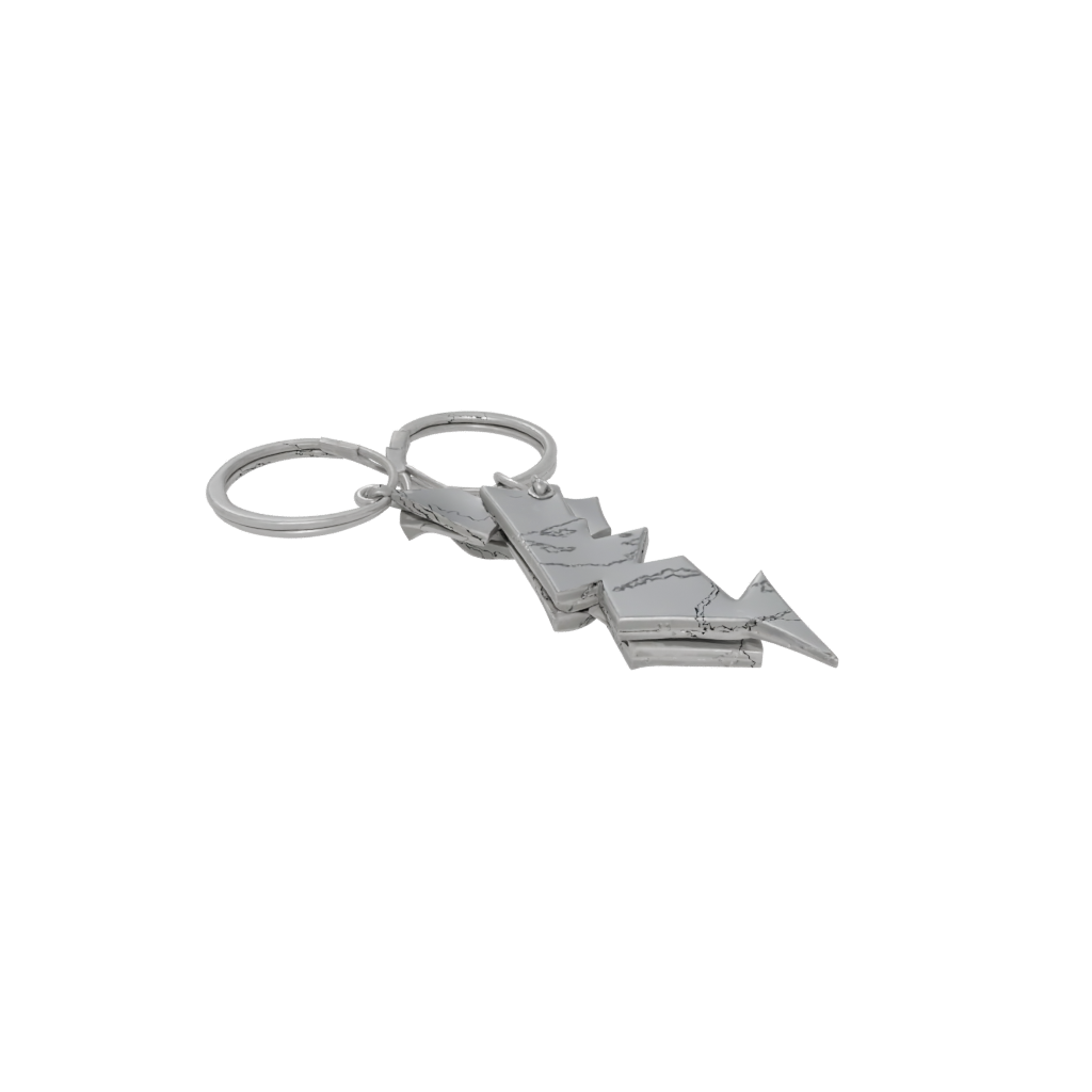 Mini Outline Lightning Bolt Charm