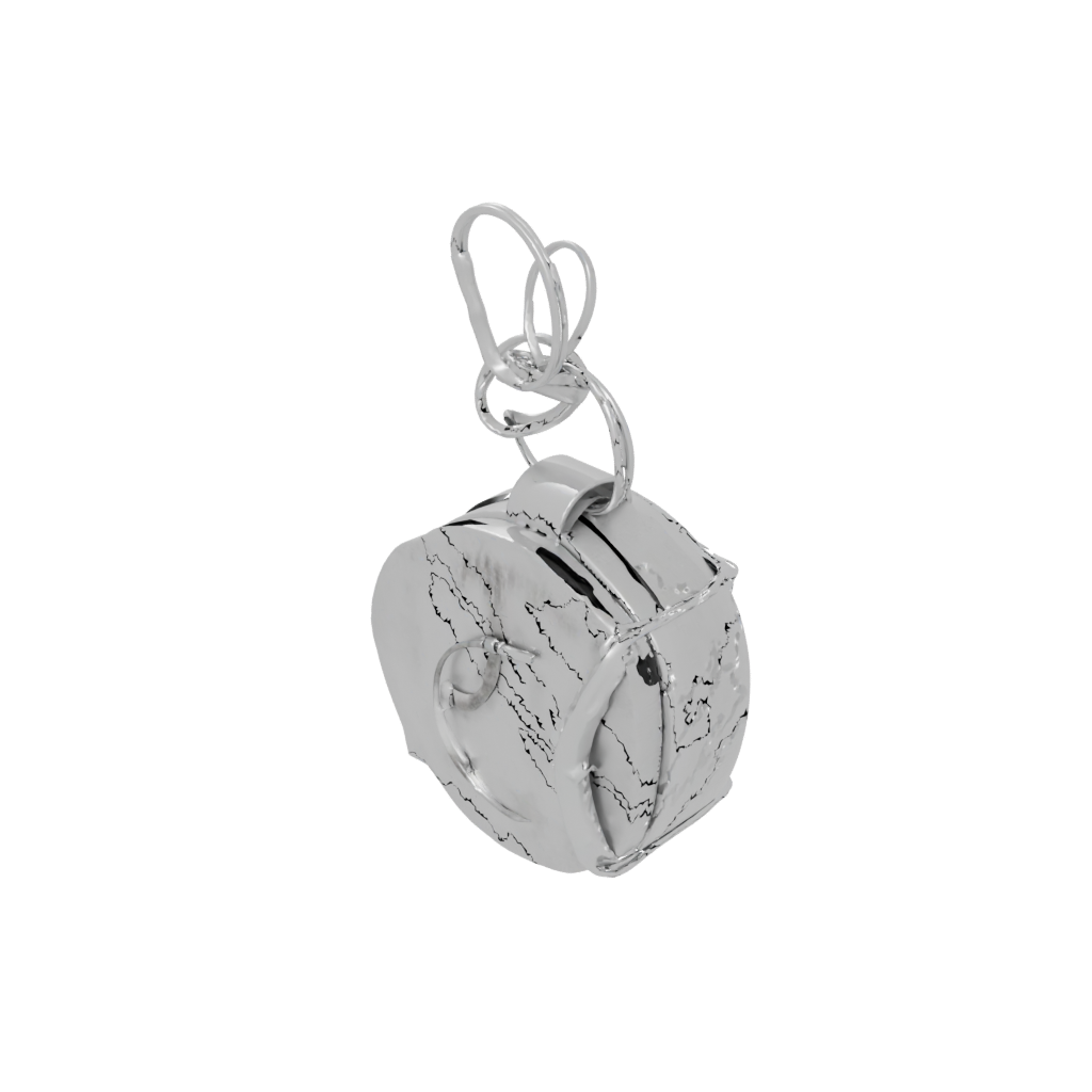 Mini Outline Monogram Initial C