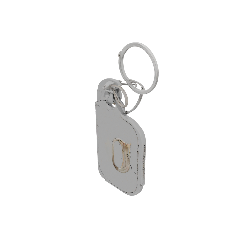 Mini Outline Monogram Initial J