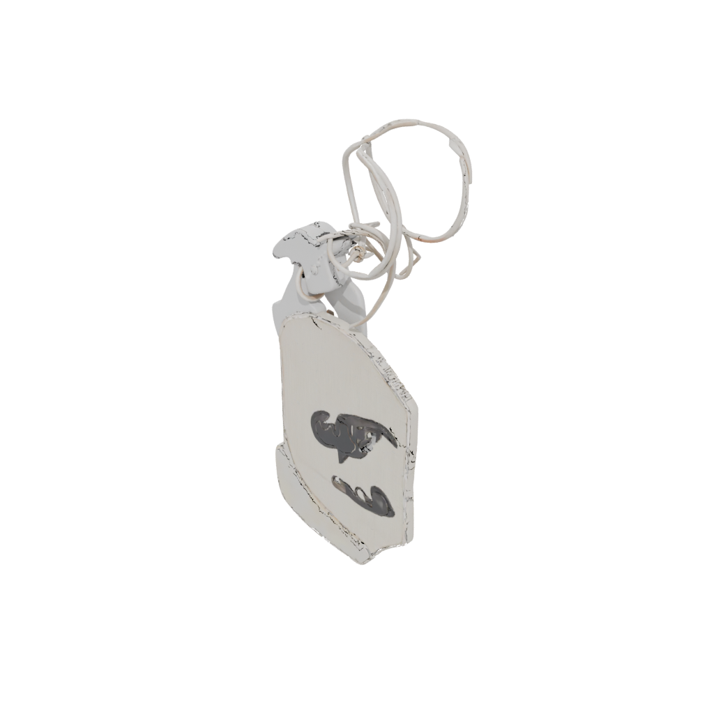 Mini Outline Monogram Initial L