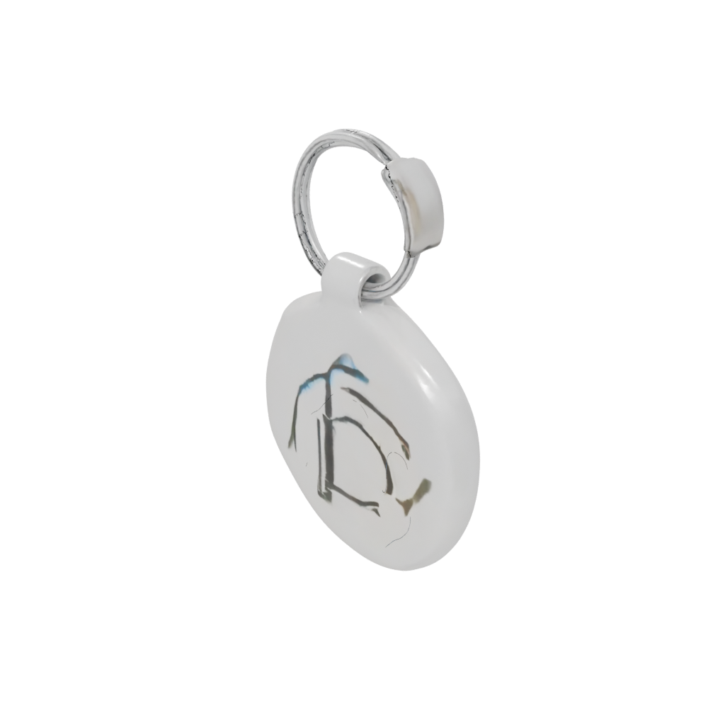 Mini Outline Monogram Initial P