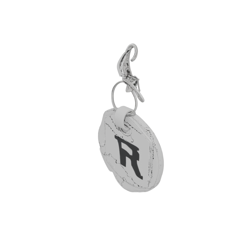 Mini Outline Monogram Initial R