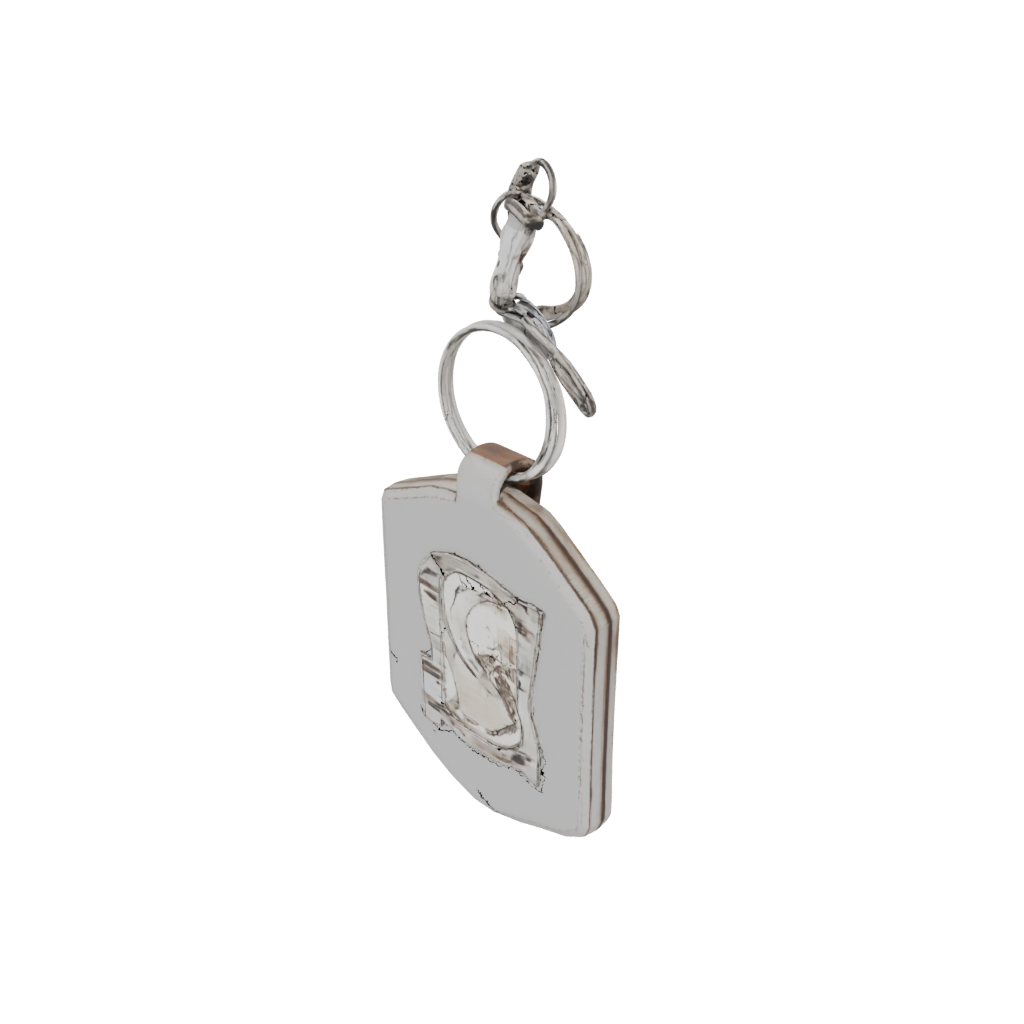Mini Outline Monogram Initial S