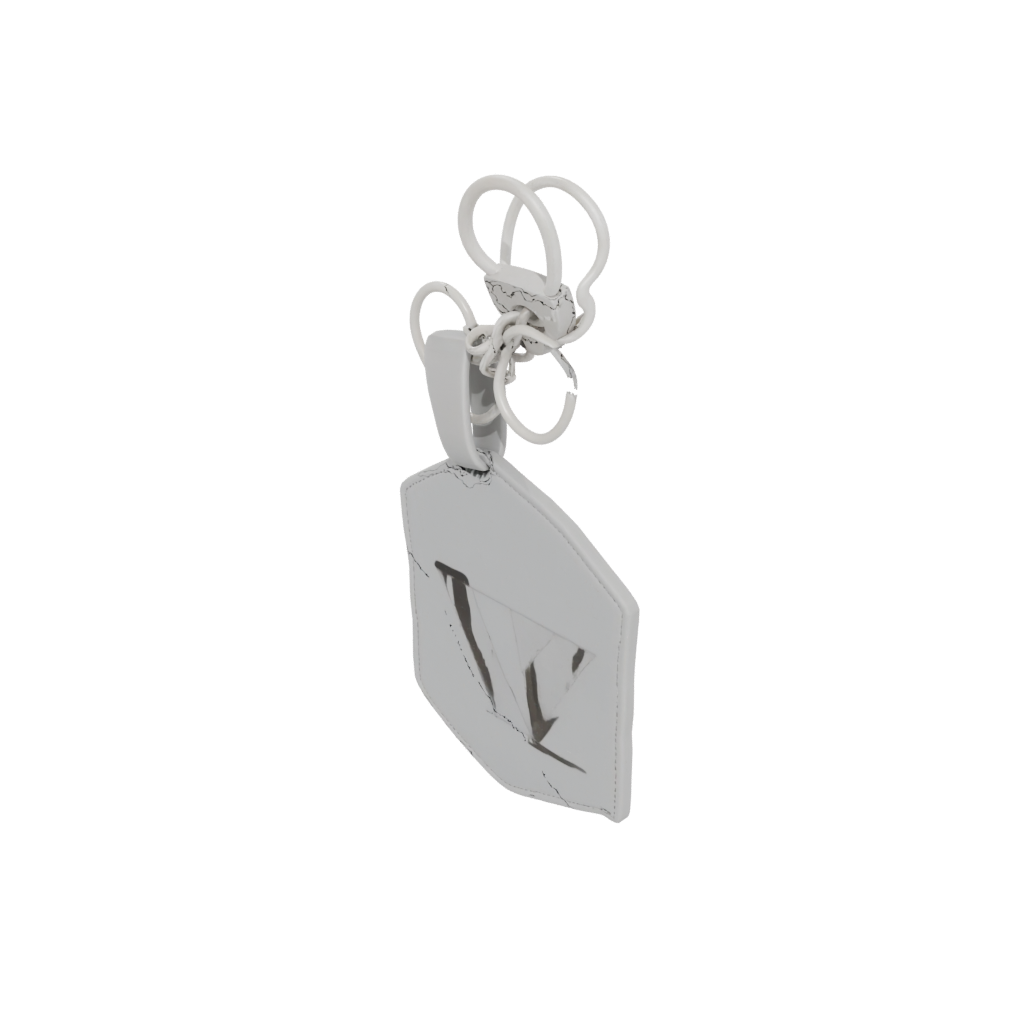 Mini Outline Monogram Initial W