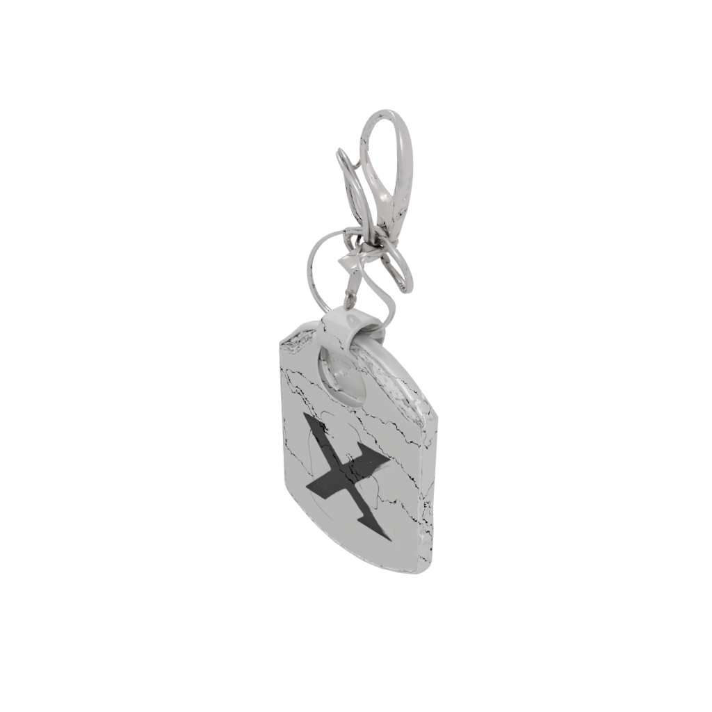 Mini Outline Monogram Initial X