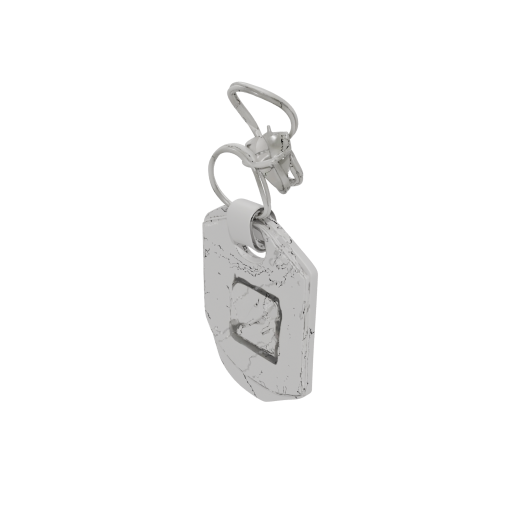 Mini Outline Monogram Initial Z