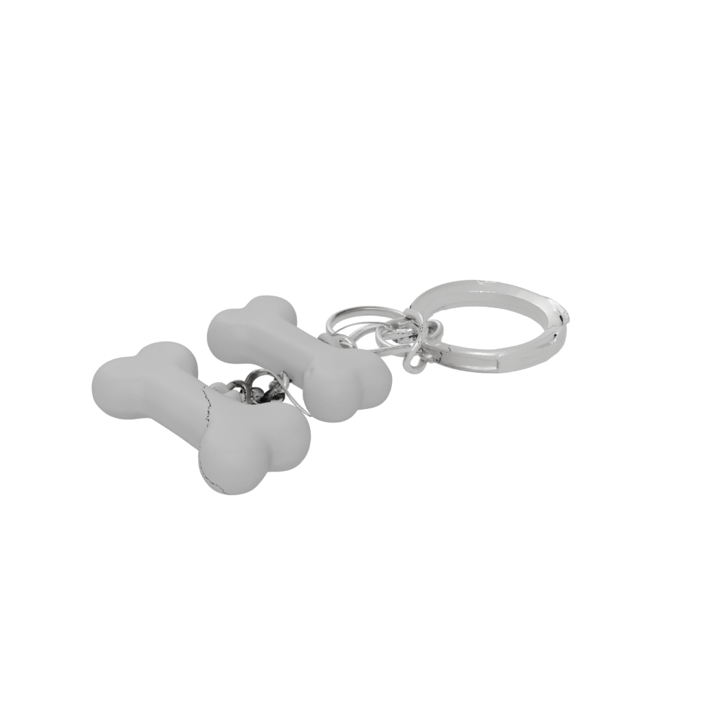 Neon 3D Dog Bone Charm