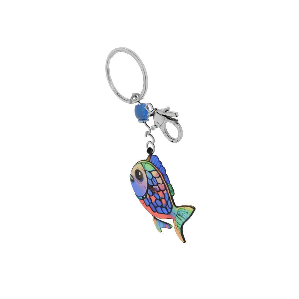 Neon Fish Charm