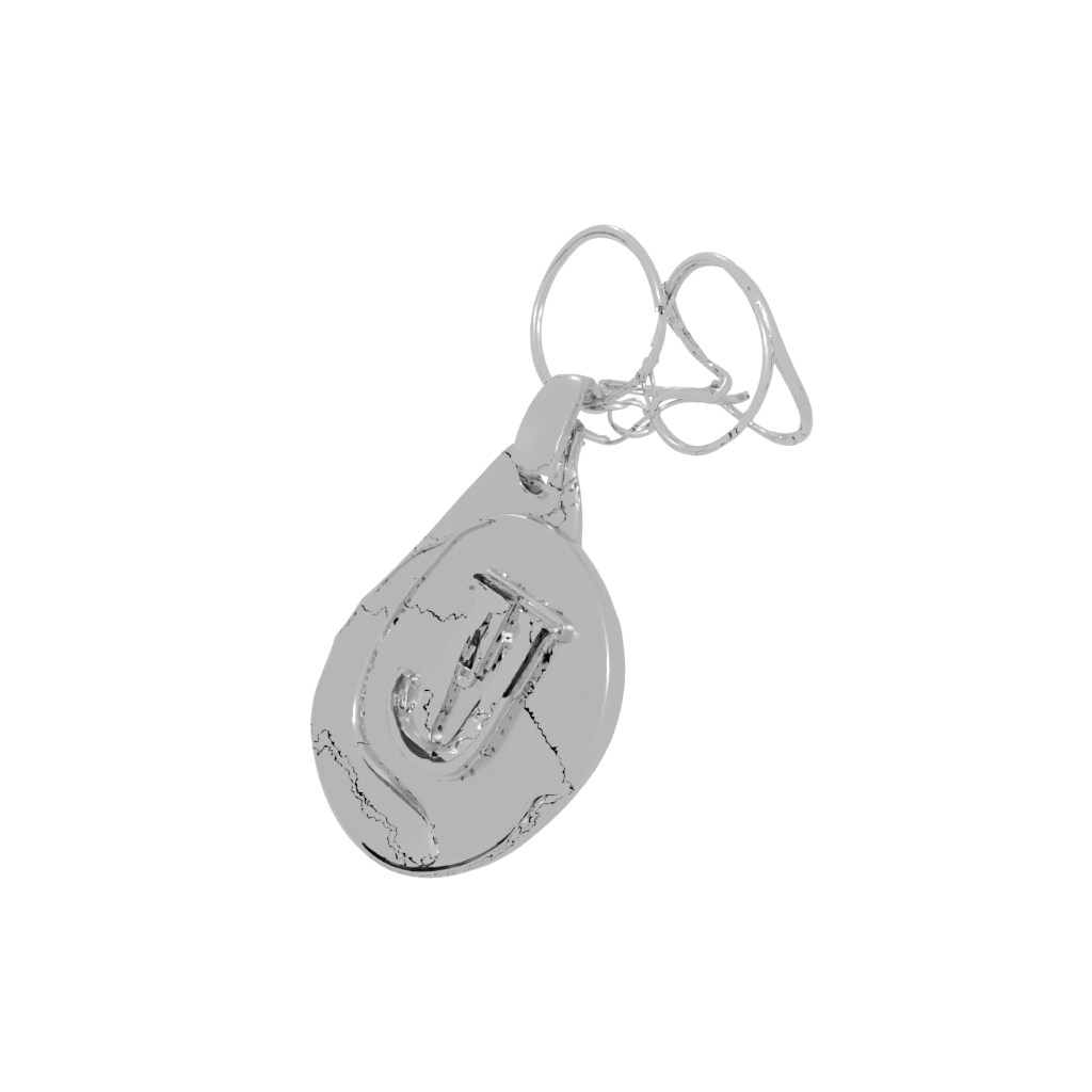 Neon Monogram Initial J
