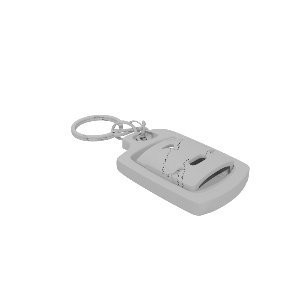 Neon Outline Bottle Opener Tag