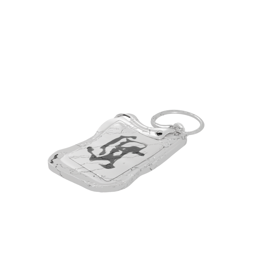 Neon Outline Monogram Initial L