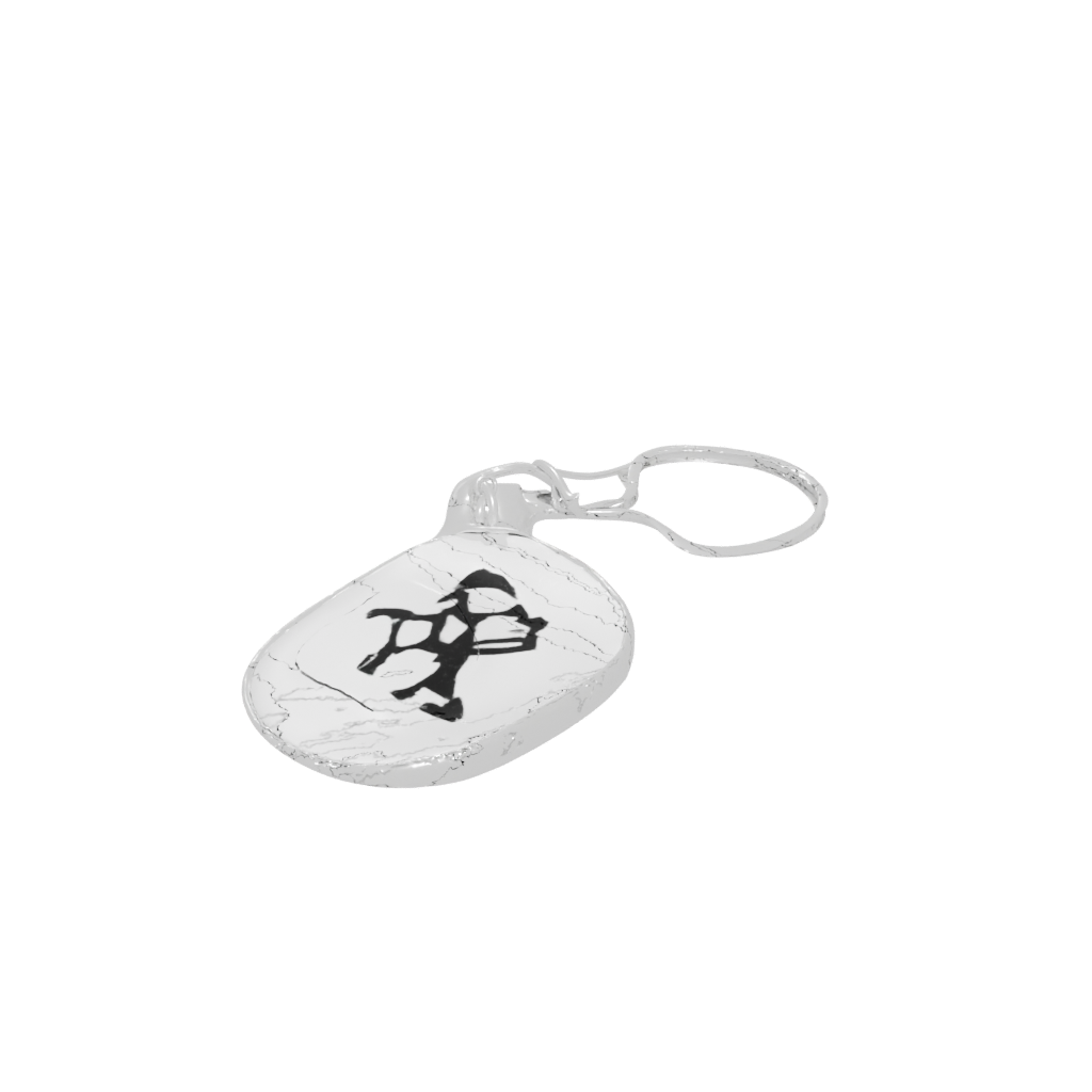Neon Outline Monogram Initial X