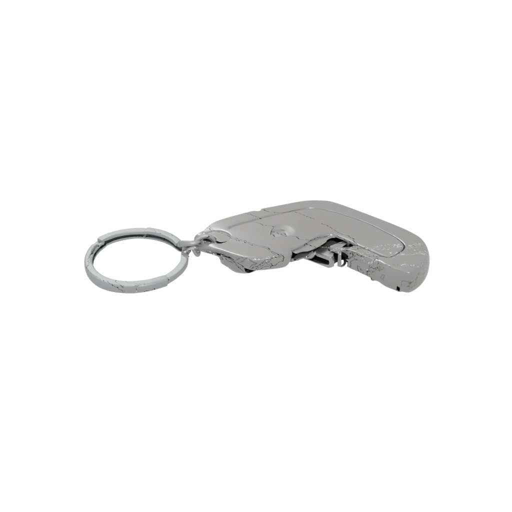 Neon Outline Whistle Keyfob